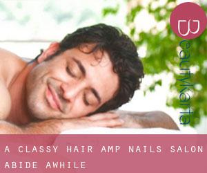 A Classy Hair & Nails Salon (Abide Awhile)