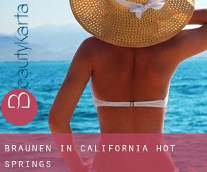 Bräunen in California Hot Springs