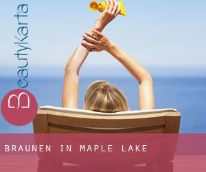 Bräunen in Maple Lake