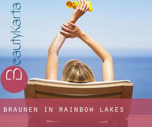 Bräunen in Rainbow Lakes