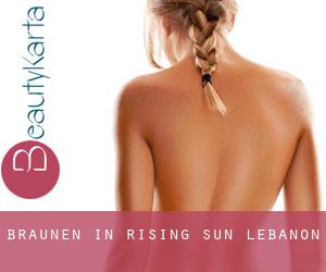 Bräunen in Rising Sun-Lebanon