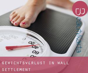 Gewichtsverlust in Wall Settlement