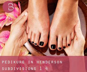 Pediküre in Henderson Subdivisions 1-4