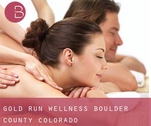 Gold Run wellness (Boulder County, Colorado)